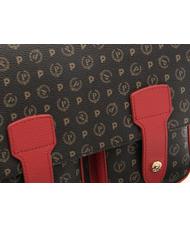 POLLINI Tapiro Geantă pentru umăr lac negru - Genți femei - 3