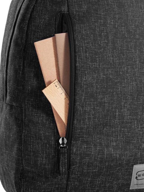 RE-GENERATION Rucsac pentru laptop de 15". BLACK - Rucsacuri pentru școală și timp liber