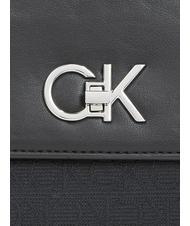 CALVIN KLEIN RE-LOCK Convertible Geanta de umar/ crossbody negru si negru - Genți femei - 3