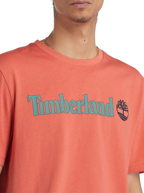 KENNEBEC RIVER LINEAR LOGO Tricou din bumbac ars siena-app - tricou