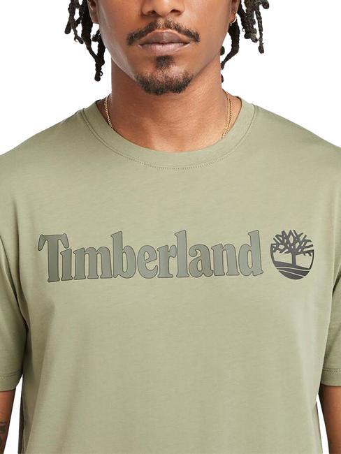 KENNEBEC RIVER LINEAR LOGO Tricou din bumbac cassel pământ - tricou