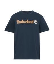 TIMBERLAND KENNEBEC RIVER LINEAR LOGO Tricou din bumbac safir închis - tricou - 4