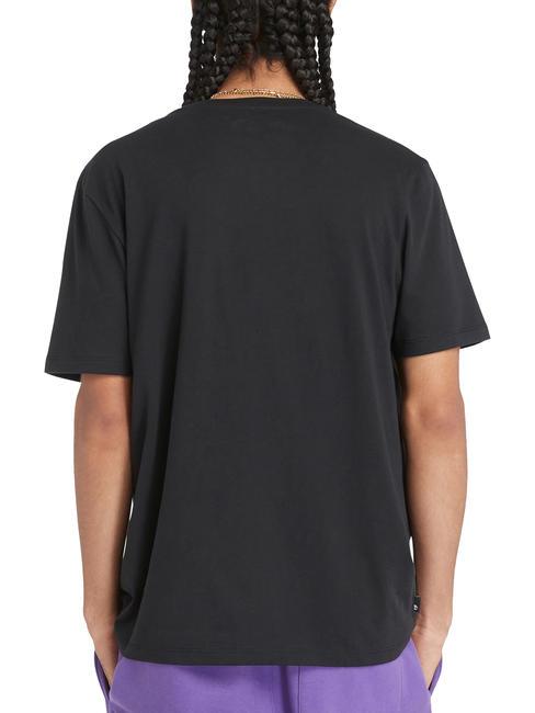 KBEC RIVER Tricou cu maneca scurta cizmă neagră/grâu - tricou