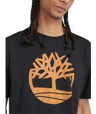TIMBERLAND KBEC RIVER Tricou cu maneca scurta cizmă neagră/grâu - tricou - 3