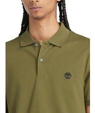 TIMBERLAND MERRYMEETING RIVER Tricou polo din bumbac stretch sphagnum - maiou Polo - 3