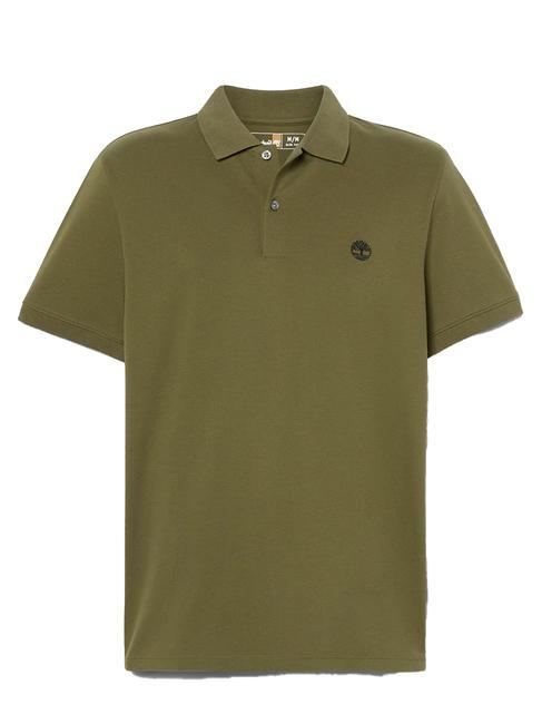 MERRYMEETING RIVER Tricou polo din bumbac stretch sphagnum - maiou Polo