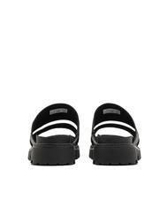 TIMBERLAND CLAIREMONT WAY Sandale papuci din piele negru plin de cereale - Pantofi femei - 4