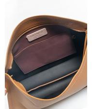 COCCINELLE SNIP Geanta de umar din piele ciocanita cuir/noir - Genți femei - 6