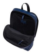 THE BRIDGE DAMIANO Rucsac din piele pentru laptop de 14". ad&acirc;nc ocean abb. ruteniu &icirc;ntunecat mat - Rucsacuri pentru laptop - 3