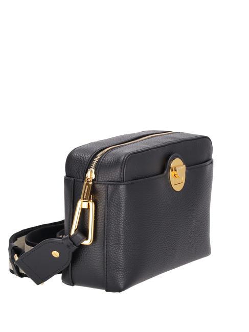 LIYA SIGNATURE Geanta de umar, din piele negru - Genți femei