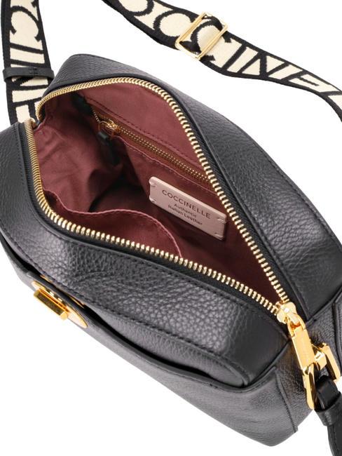 LIYA SIGNATURE Geanta de umar, din piele negru - Genți femei