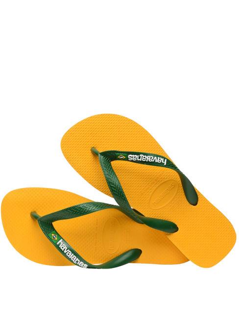 BRASIL LOGO &Icirc;ncălțăminte bărbătească pop galben - Pantofi unisex