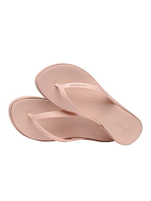 HIGH PLATFORM Flip-flops cu pană ballet a crescut - Pantofi femei