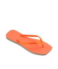 HAVAIANAS SQUARE GLITTER NEON Papuci flip-flop - Pantofi femei