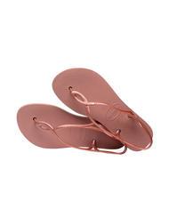 HAVAIANAS LUNA FLATFORM Sandale flip-flop cu formă plată CROCUS / ROSE - Pantofi femei - 4