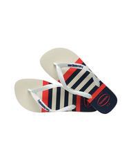 HAVAIANAS Haltere TOP NAUTICAL alb/alb/bleumarin - Pantofi bărbați - 4
