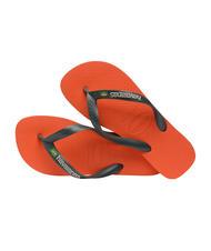 HAVAIANAS BRASIL LOGO Încălțăminte bărbătească portocaliu apus de soare - Pantofi unisex - 4