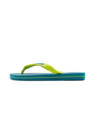 HAVAIANAS BRASIL LOGO Încălțăminte bărbătească albastru amazonit - Pantofi unisex - 2