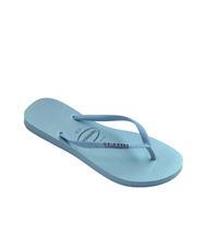 HAVAIANAS SLIM GLITTER IRIDESCENT Papuci flip-flop albastru lavandă - Pantofi femei - 3