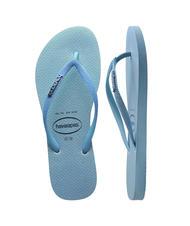 HAVAIANAS SLIM GLITTER IRIDESCENT Papuci flip-flop albastru lavandă - Pantofi femei - 4