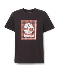TIMBERLAND BUFFALO Tricou din bumbac BLACK - tricou - 4