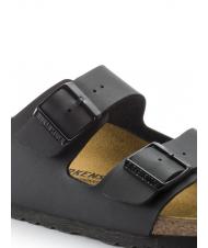 BIRKENSTOCK ARIZONA BIRKO-FLOR Sandale cu papuci negru - Pantofi unisex - 6