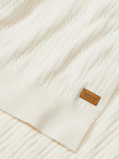 GRADATION CABLE Eșarfă fum alb - Eșarfe