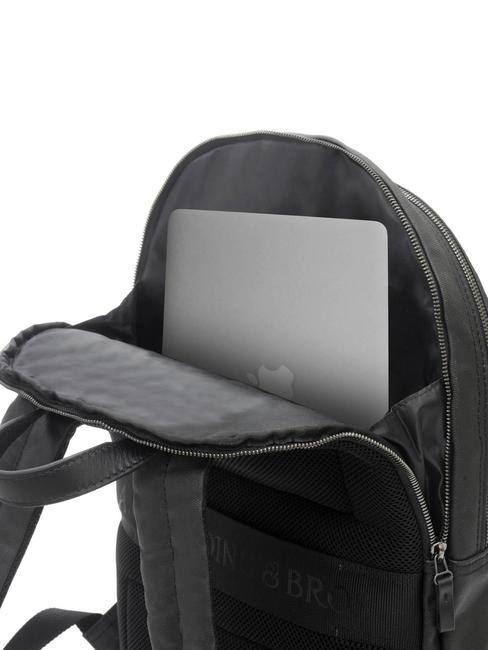 NEW HOLEY Rucsac din pânză pentru suport PC de 14 inchi negru - Rucsacuri pentru laptop