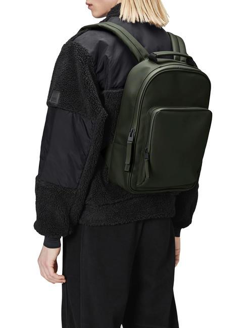 BOOK DAYPACK  Rucsac impermeabil verdeaţă - Rucsacuri pentru școală și timp liber