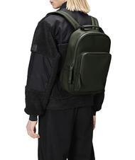 RAINS BOOK DAYPACK  Rucsac impermeabil verdeaţă - Rucsacuri pentru școală și timp liber - 4