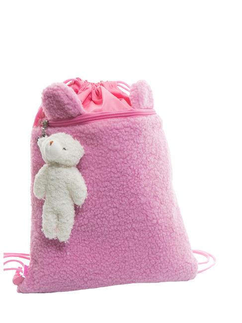 BEAR KIDS Ghiozdan ROSU RODAMINĂ - Rucsacuri pentru școală și timp liber