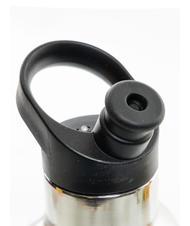 CARTOMANIA GIFT&DECOR Sticla de baut cu capac de paie 500 ml argint - Sticle termice - 4