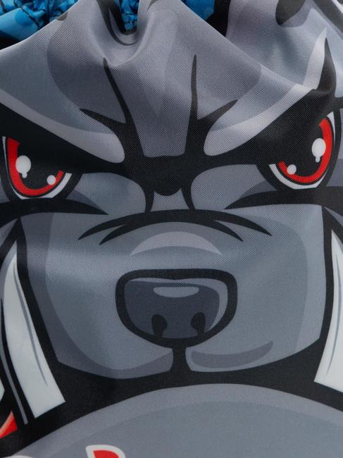 BOY SJ GANG Ghiozdan turcoaz albastru - Rucsacuri pentru școală și timp liber