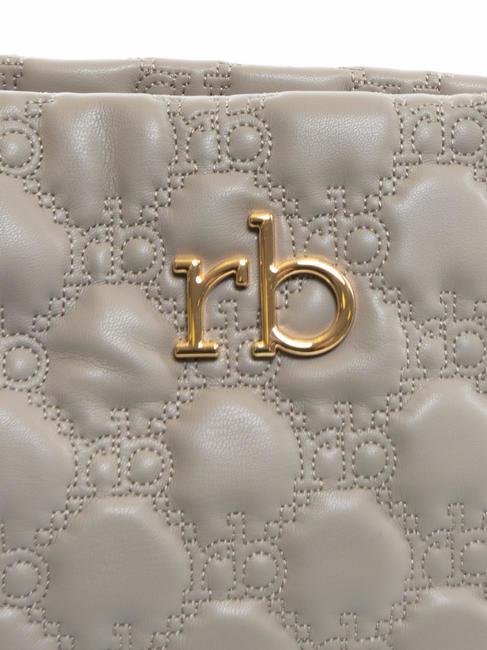 TESSA Geantă tote de umăr taupe - Genți femei