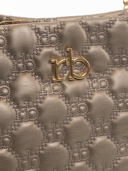 TESSA Geantă tote de umăr bronz - Genți femei