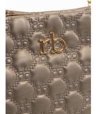 ROCCOBAROCCO TESSA Geantă tote de umăr bronz - Genți femei - 3