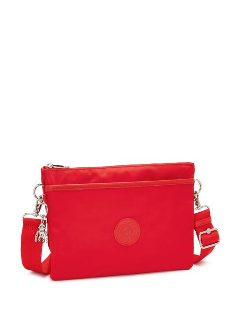 RIRI L Geantă de umăr plată petrecere paka roz - Genți femei