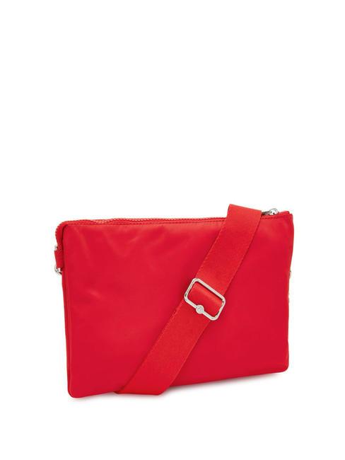 RIRI L Geantă de umăr plată petrecere paka roz - Genți femei