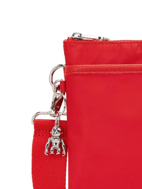 RIRI L Geantă de umăr plată petrecere paka roz - Genți femei