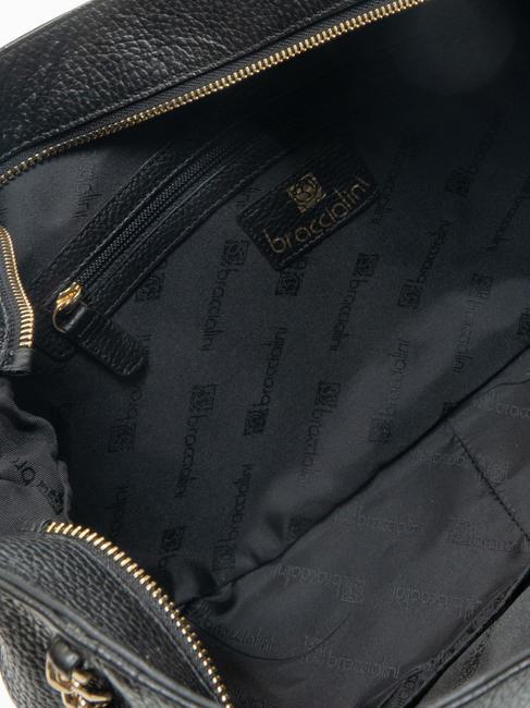 NORA Geanta de piele negru - Genți femei