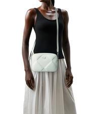 CALVIN KLEIN QUILT Geanta de umar pentru camera verde lăptos - Genți femei - 5