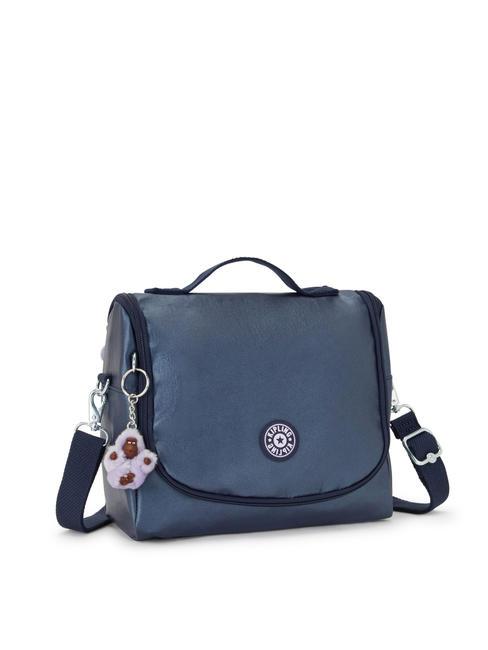 NEW KICHIROU Geantă de prânz cu curea de umăr amiral bl metalic - Saci și accesorii pentru copii