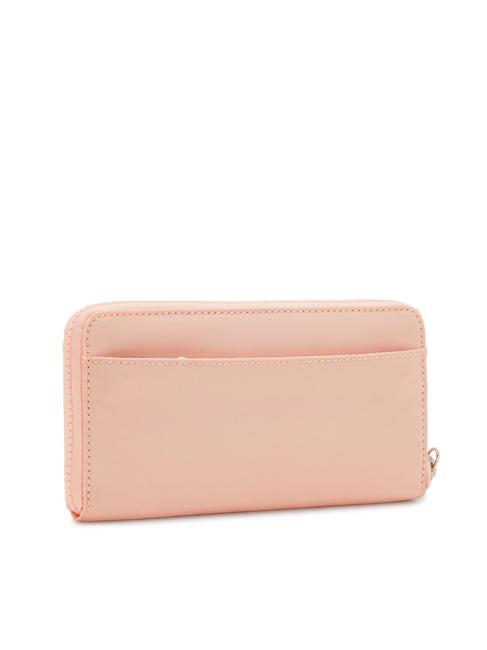 IMALI Fermoar mare &icirc;n jurul portofelului trandafiri de gradina - Genți femei