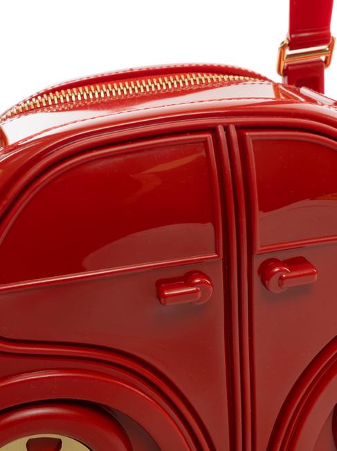 Carina Geantă de mână, cu curea de umăr roșu - Genți femei