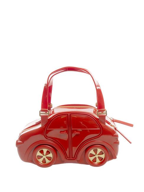 Carina Geantă de mână, cu curea de umăr roșu - Genți femei