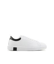 ARMANI EXCHANGE ACTION Tenisi din piele op.alb + negru - Pantofi bărbați - 2