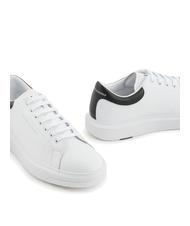 ARMANI EXCHANGE ACTION Tenisi din piele op.alb + negru - Pantofi bărbați - 5