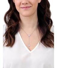 ALVIERO MARTINI PRIMA CLASSE BROADWAY Colier cu farmec cu logo și zirconi - Lănțișoare