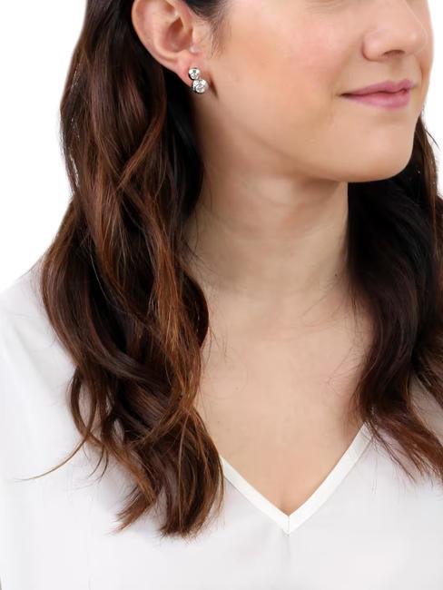 CHAMPS ELYSEES Cercei dubli cu zirconi oţel - Cercei