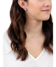 ALVIERO MARTINI PRIMA CLASSE CHAMPS ELYSEES Cercei dubli cu zirconi oţel - Cercei - 4